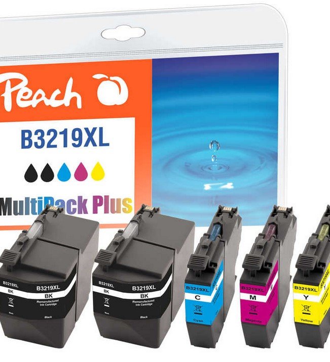 Peach Cartridge Brother LC-3219XL, Pea, Multipackplus, Fw Comp