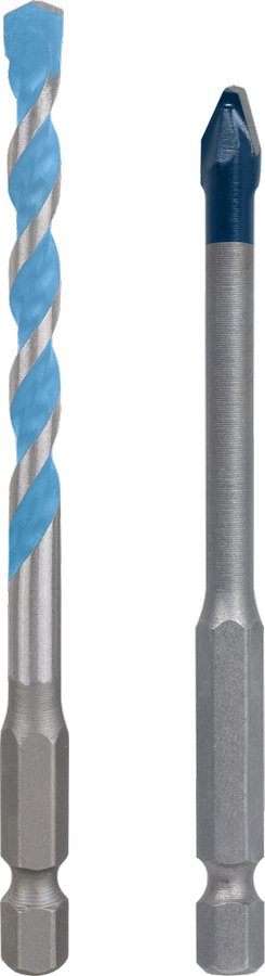 Bosch Professional Expert HEX-9 Hardceramic + Set Of Drill Bits HEX-9 Multiconstruction, Ø 8MM 2 Pieces 260890 — image 1