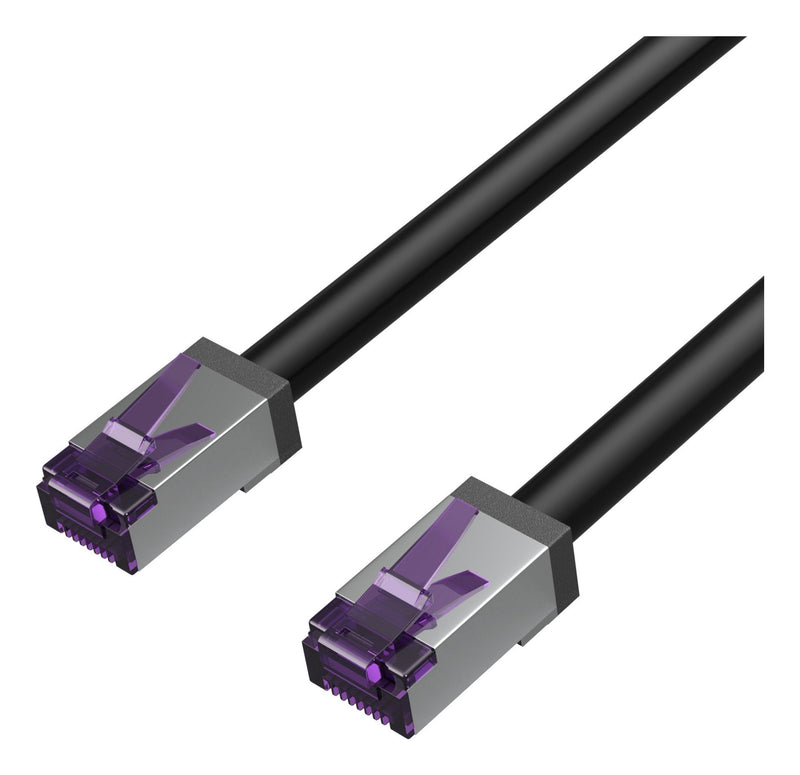 Shiverpeaks Network Cable CAT.6A S FTP Flex. 500MHZ 0,15M Black