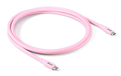 Cable CLUB3D USB C Pink — image 1