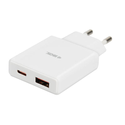 Ibox Charger Network C-43 Slim GaN PD30W, White — image 1