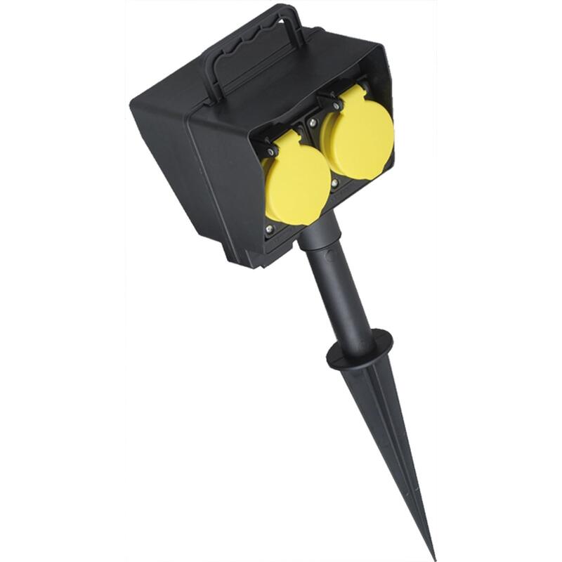 Bachmann Gartensteckdose 2X With Erdspies