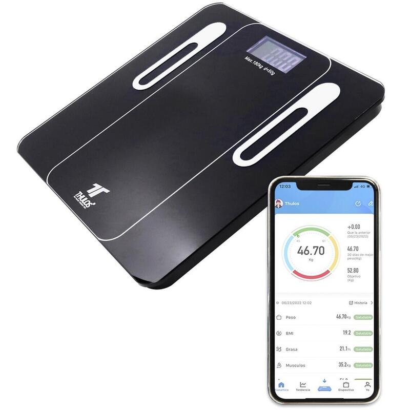 Thulos Scale Bathroom Th BD121 Charging Maxima 180KG App Ios And Android