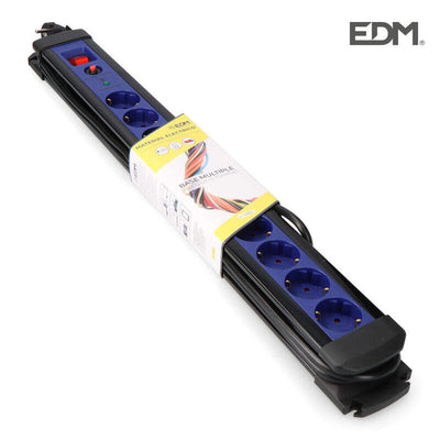 EDM Base Multiple 10 Sockets With Protector + Switch 3M — image 1