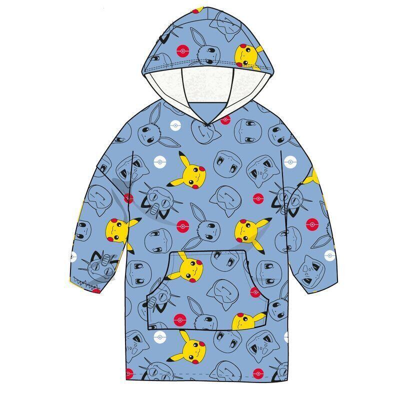 Bata Hoodie Oversize Pokemon Coral Kids