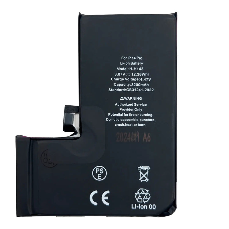 Battery Iphone 14 Pro Spare Part Internal Li-ion With Flex