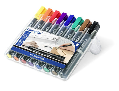Staedtler Lumocolor 352 Pack 8 Marcadores Permanentes - Secado Fast - Colours Surtidos — image 1