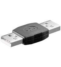 Delock Adapter USB a - a M/M Black