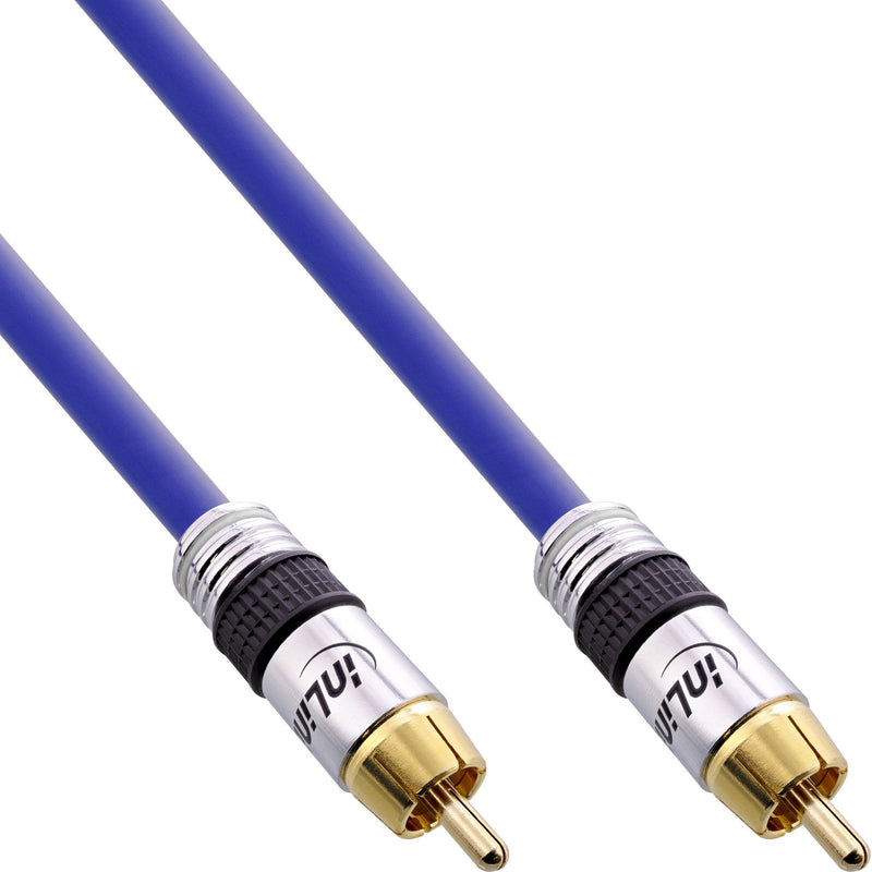 Inline Cable Audio Premium Rca 1X Rca Male a Male 10M