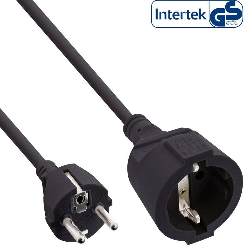 Inline® Power Cable Extensión Type F Black 10M