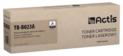 Actis Cartridge Toner TB-B023A (reemplazo Brother TN-B023 - Standard - 2000 Páginas - Black — image 1