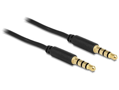 Delock Cable Stereo Jack 3.5MM 4 Pin 2M — image 1