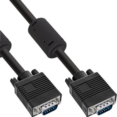 Inline Cable S-VGA 15HD Male a Male Black 5M — image 1