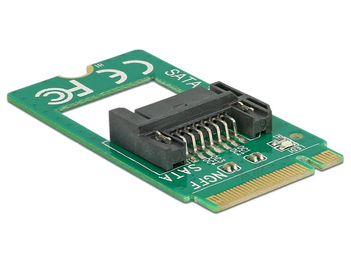 Delock Adapter 67PIN M.2 Key B - SATA 7PIN M/M