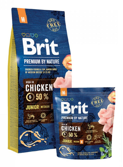 Brit Premium By Nature Junior M 15KG — image 1