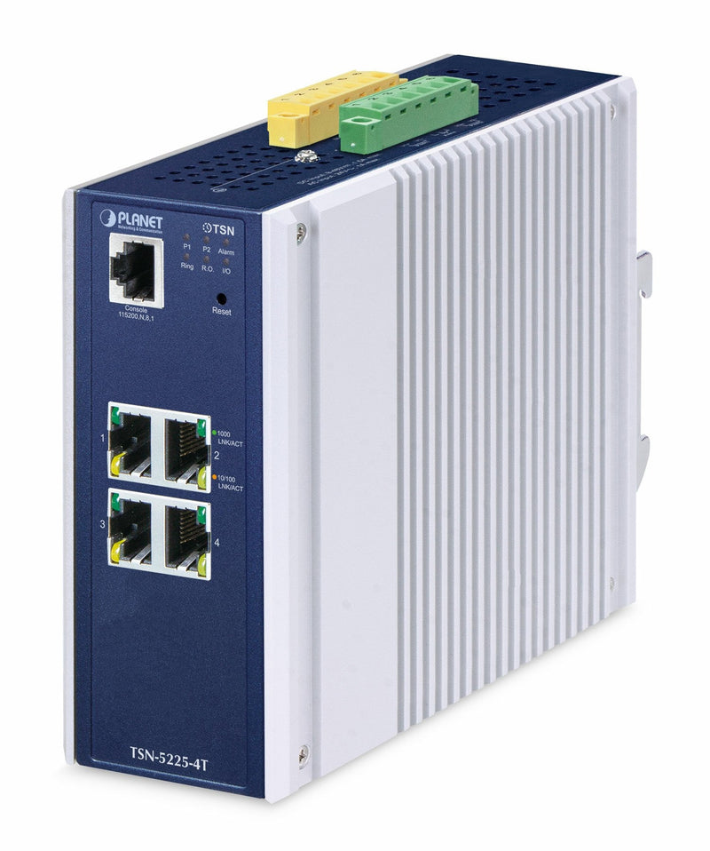 Planet Industrial L2 + 4-PORT Managed Tsn Ethernet Switch Ts