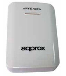 Approx Battery External Universal Power 7800MAH White — image 1