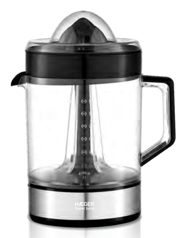 Haeger Super Juice Juicer Zumo