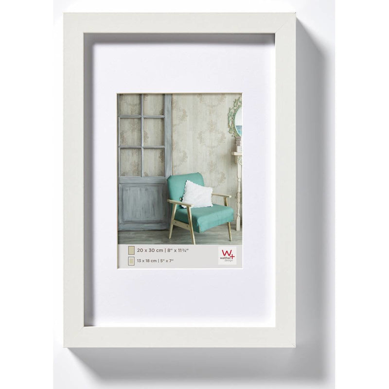 Walther Design EA030W Frame White Expositor Pie Retroiluminado