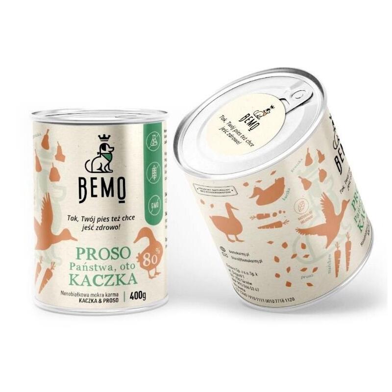Bemo Proso Panstwa, Oto Pato! Comida Húmeda Perro 400G