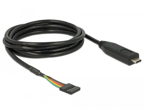 Convertidor USB Type-c™ 2.0 Connector Male a Ttl (3,3V) 6 Pin Connector Female Poste 2,0M — image 1