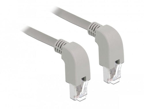 Delock Network Cable RJ45 CAT.6A S FTP Abajo Angulado 2M — image 1