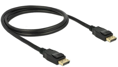 Delock Cable DisplayPort 1.2 Male DisplayPort Male 4K 1M — image 1