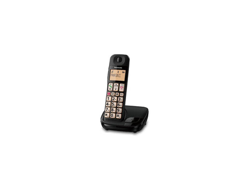 Panasonic Phone Wireless KX-TGE310SP Black — image 1
