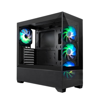 Coolbox Box ATX Gaming GA250 Glass 4XVENT.ARGB Grafica 400MM COO-CHA-GA250-0 — image 1
