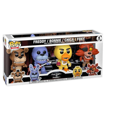 Blister 4 Figuras Pop Five Nights At Freddys — image 1
