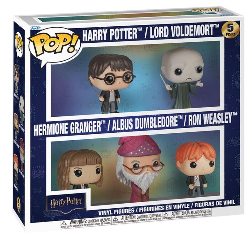 Blíster 5 Figuras Pop Harry Potter