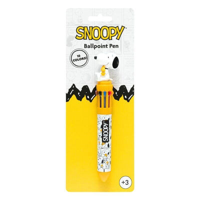 Pen 3D 10 Colours Lazy Days Snoopy — image 1