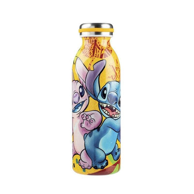 Enesco Bottle Water Stitch & Angel Yellow 500ML — image 1