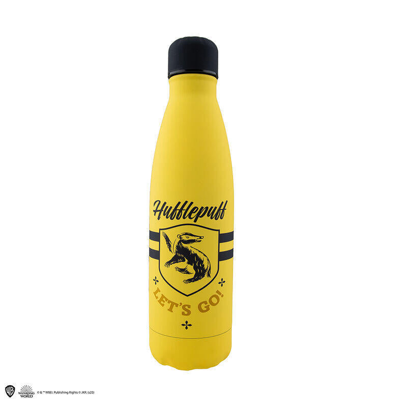 Bottle Metálica Harry Potter Let's Go Hufflepuff