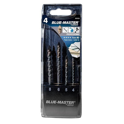 Drill Bits Profesionales Punta Lanza Md, Porcelánico Duro Ø4-5-6-8MM, Set 4 Pieces — image 1