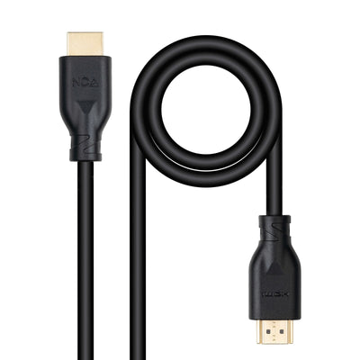 Nanocable HDMI Cable V2.0 4K@60HZ 18Gbps Ccs 1M - Black — image 1