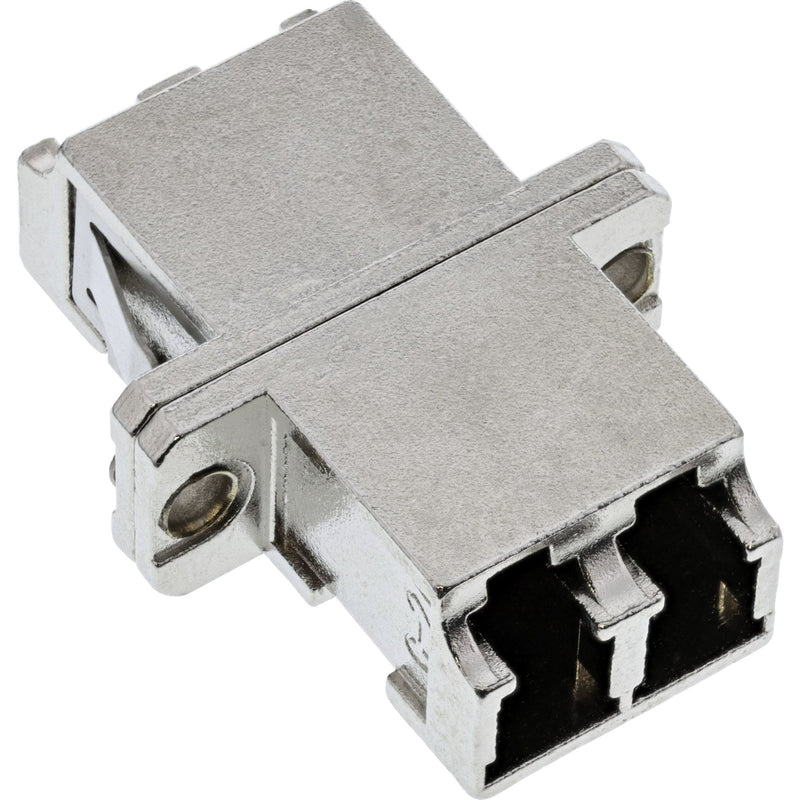 Inline Adapter Fibre Optic Metal Duplex Lc/Lc Sm Case Ceramic With Brida