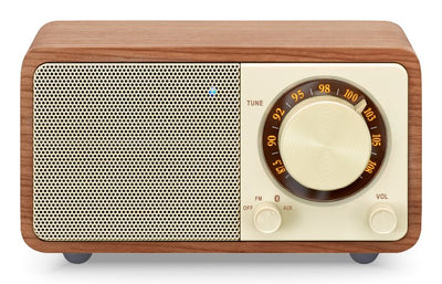 Sangean Radio WR-7 Plus Cerezo Natural With Mueble Wood Fm Bluetooth Aux — image 1