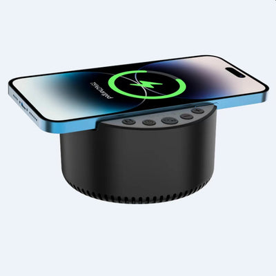 Smart White Noise 15W Wireless Charger Bluetooth Speaker