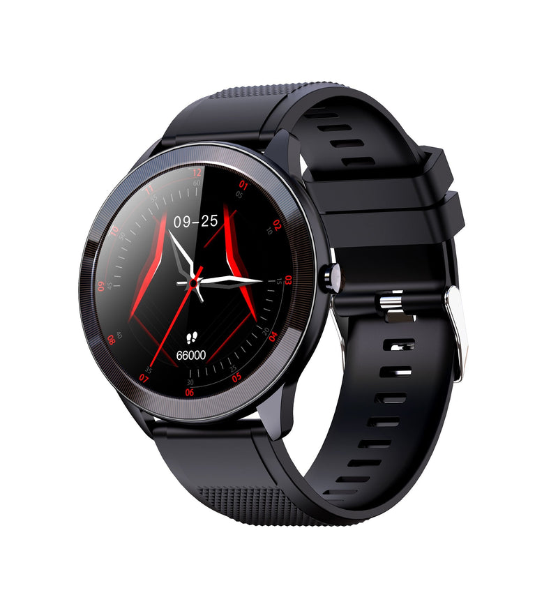 Leotec Smartwatch 1,28 Multisport Wave Black Screen Redonda