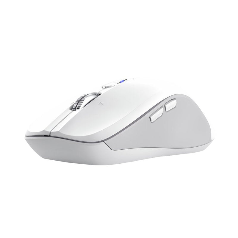 Trust Mouse Ergonómico Wireless Ferro Up To 3200 DPI White