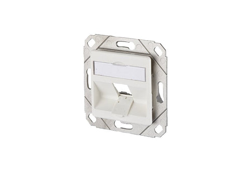 Metz Connect Módulo Socket Connection Upk 1 Port Unbestuckt White Puro — image 1