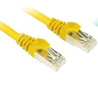 Sharkoon Cable Connection RJ45 CAT.6 S/FTP Yellow 10 Metres 4044951014811