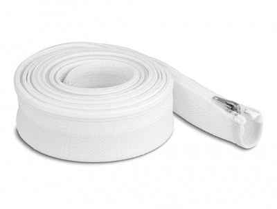 Delock Manga Trenzada With Zip Resistant Calor 3M X 50MM White — image 1