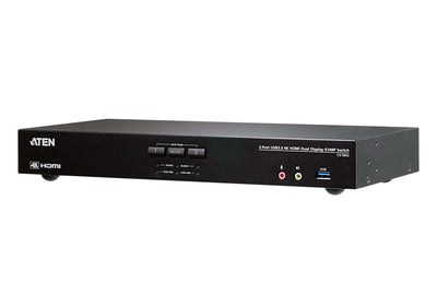 Aten CS1842 Switch KVM 2 Ports 4K Hdmi, Screen Double USB 3.0, Audio — image 1