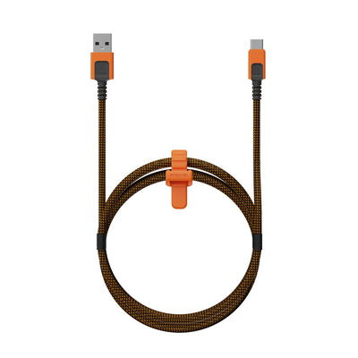 Xtorm Cable Xtreme USB-A a USB-C 1.5M Black/Orange — image 1