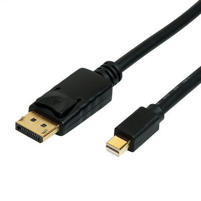 Roline Mini DisplayPort Cable V1.4, Mdp - Dp, St - St, Black 2M — image 1