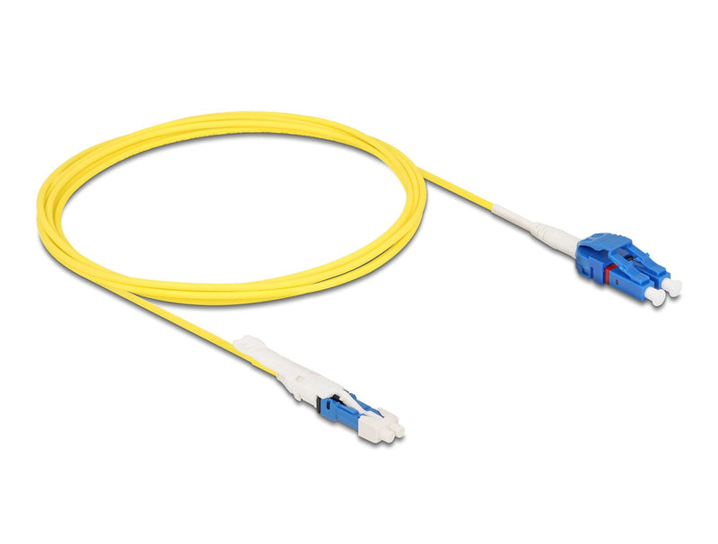 Delock 88306 Cable Fibre Optic Cs Male a Lc Duplex Monomodo G657A2 / OS2 Uniboot 2M