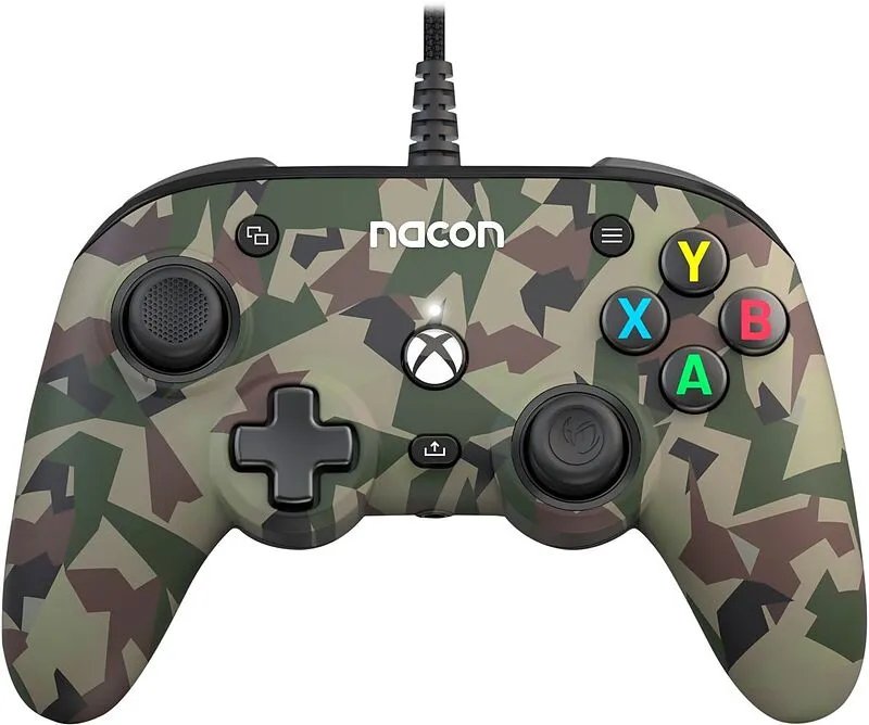Nacon Xbox Serie X Pro Compact Controller Lic.uff. Xbox Camo Green