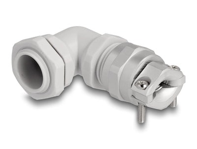 Delock 60594 Prensaestopas With Alivio Voltage And Protection Contra Flexión Ángulo 90 ° PG11 Grey — image 1